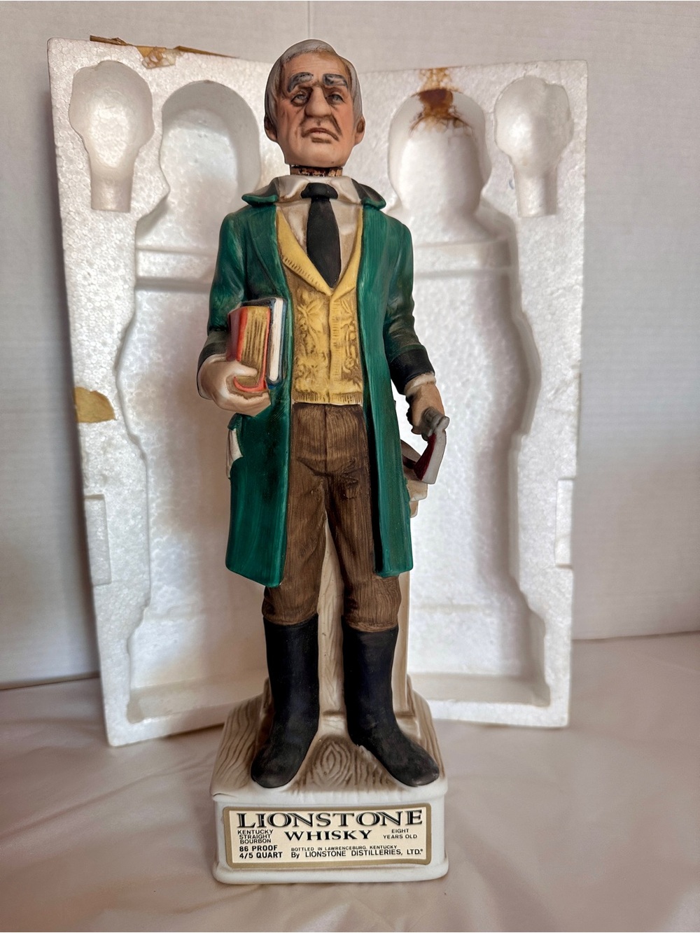 VTG 1969 “The Circuit Riding Judge” EMPTY DECANTER